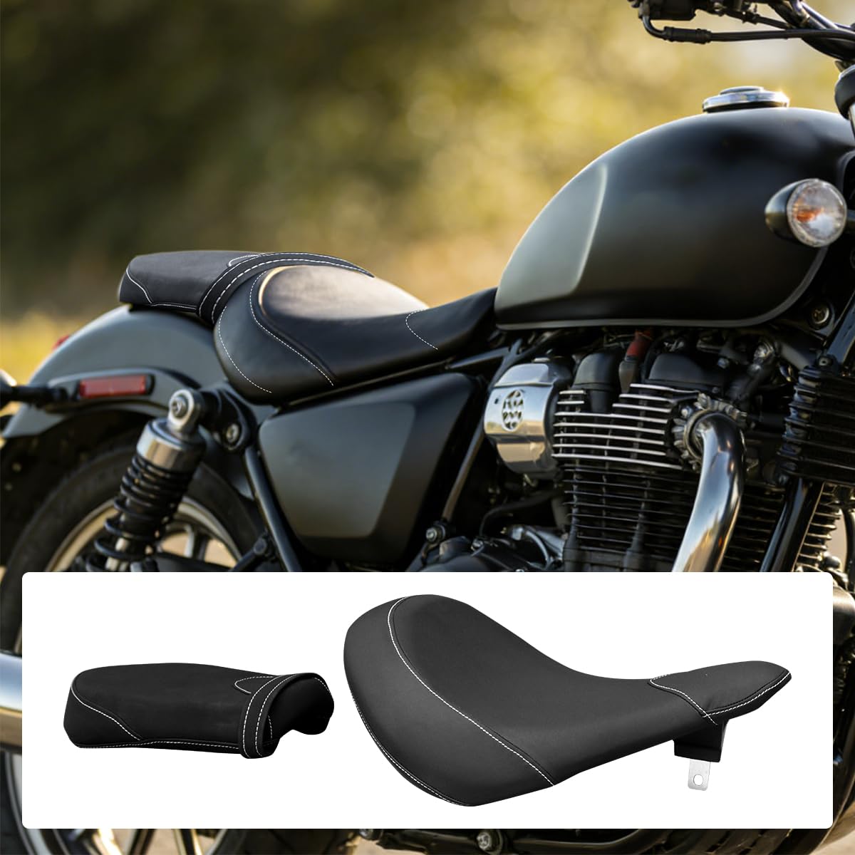 Yamaha Bolt 専用 ボバースタイル シングルシート Amazon | BIGKON ヤマハ XV950R シート ボルト950 カスタムソロシート
